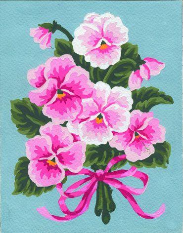 Gobelin s prejicami 18x14cm