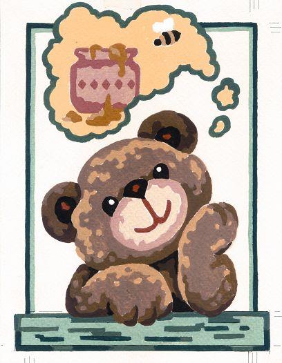 Gobelin s prejicami 18x14cm