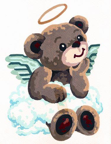 Gobelin s prejicami 18x14cm