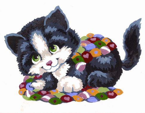 Gobelin s prejicami 18x14cm