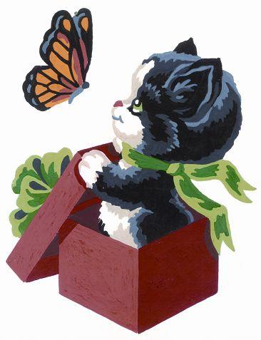 Gobelin s prejicami 18x14cm
