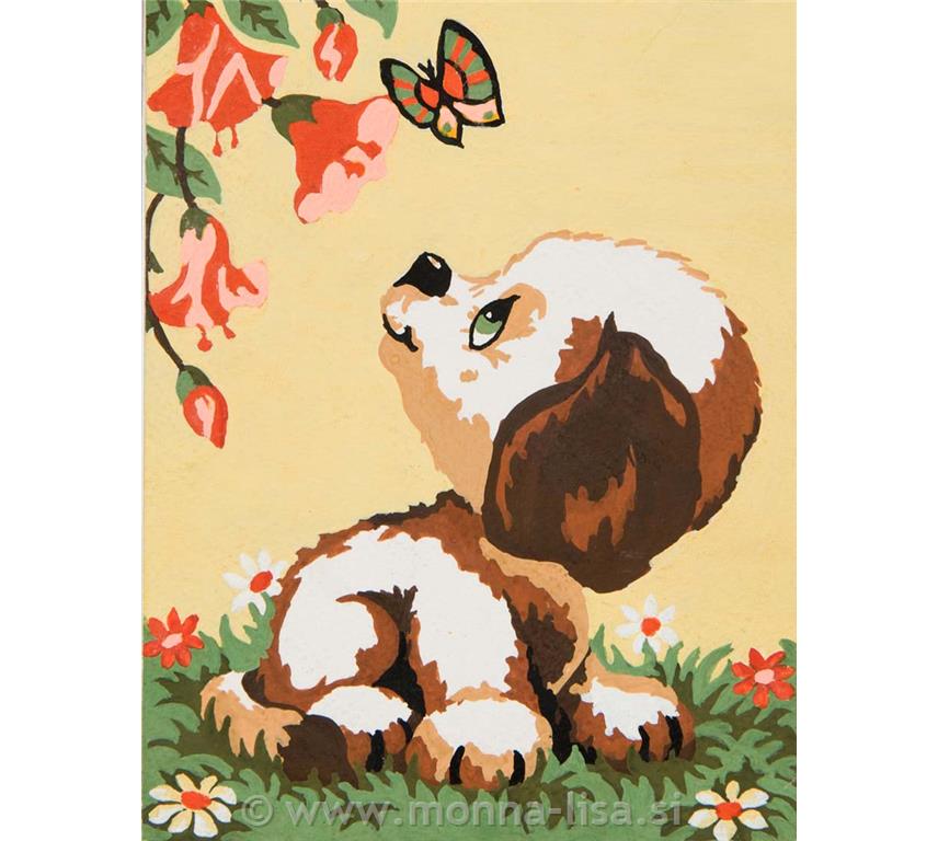 Gobelin s prejicami 18x14 cm