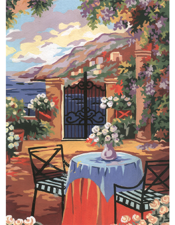 Gobelin s prejicami 30x22cm