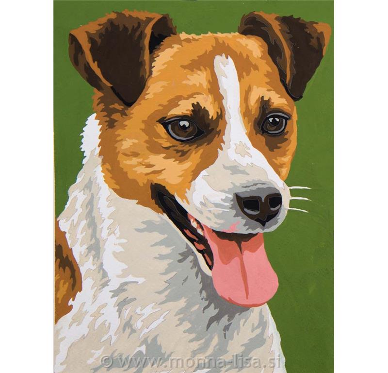 Gobelin sprejicami 30x22 cm