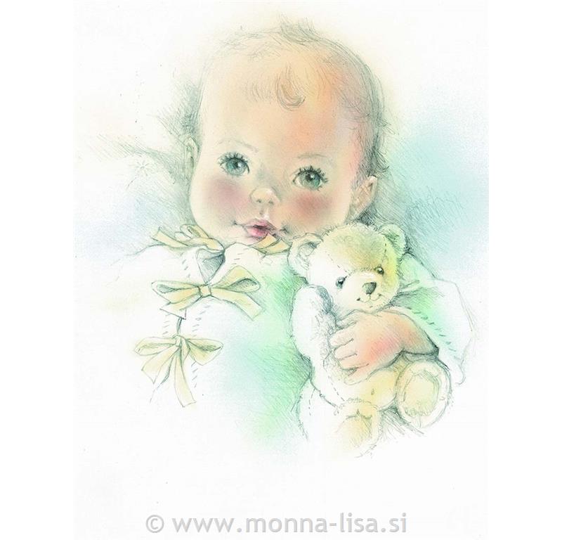 Gobelin s prejicami 30x22 cm