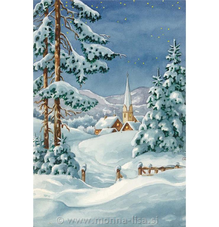 Gobelin s prejicami 30x22 cm