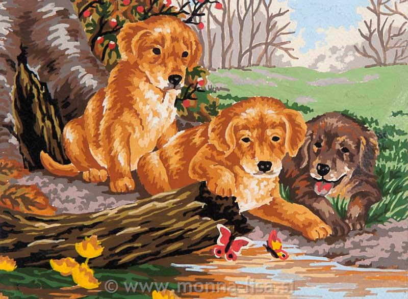 Gobelin s prejicami 30x22 cm