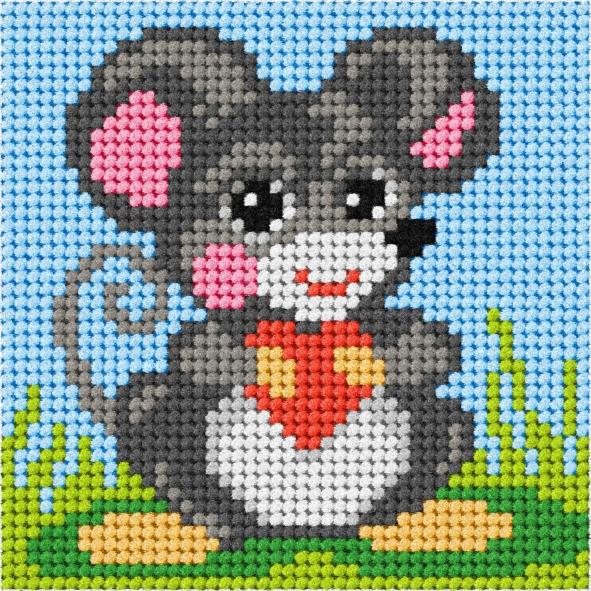 Gobelin s prejicami 10,5 x 10,5 cm