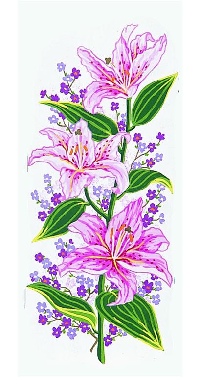 Gobelin s prejicami 22x50cm