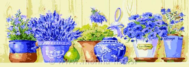 Gobelin s prejicami 25x70 cm