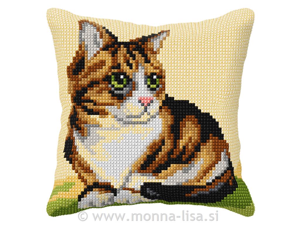 Blazina za vezenje 40x40cm - mucek