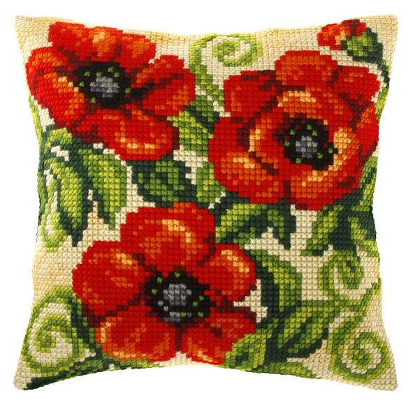 Blazina za vezenje 40x40cm - maki