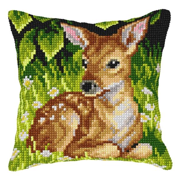 Blazina za vezenje 40x40cm - srna