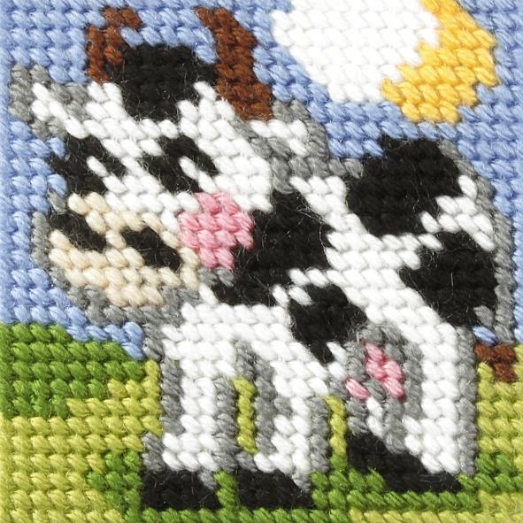 Gobelin z volno-otroški 10,5x10,5cm