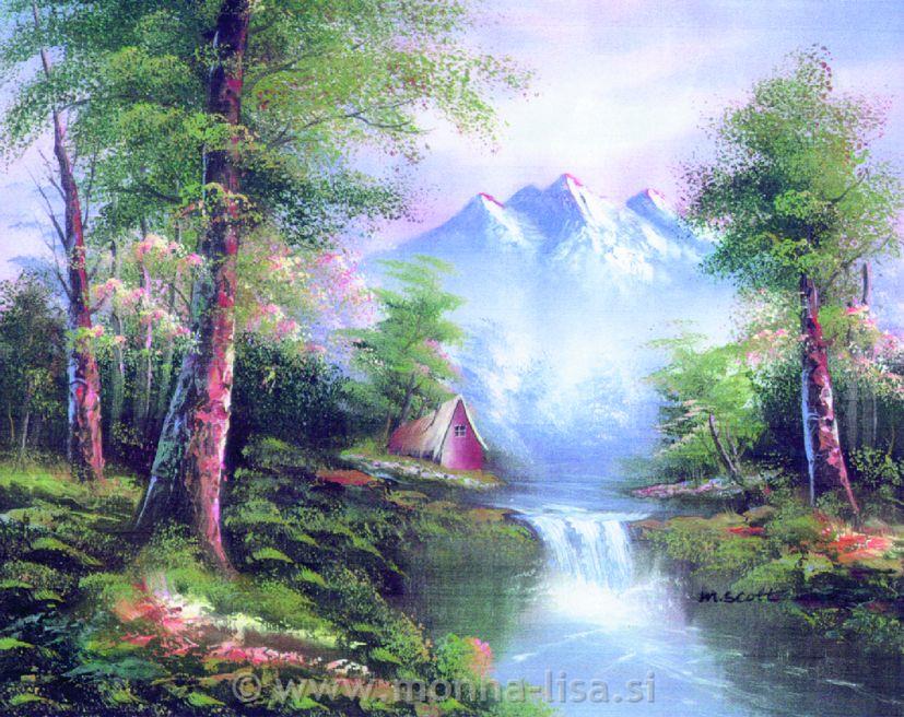 Gobelin s prejicami 40x30cm
