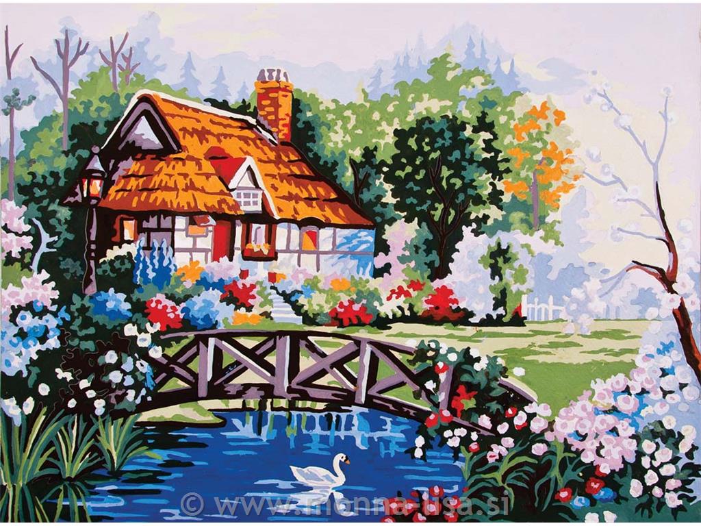 Gobelin s prejicami 40X30cm