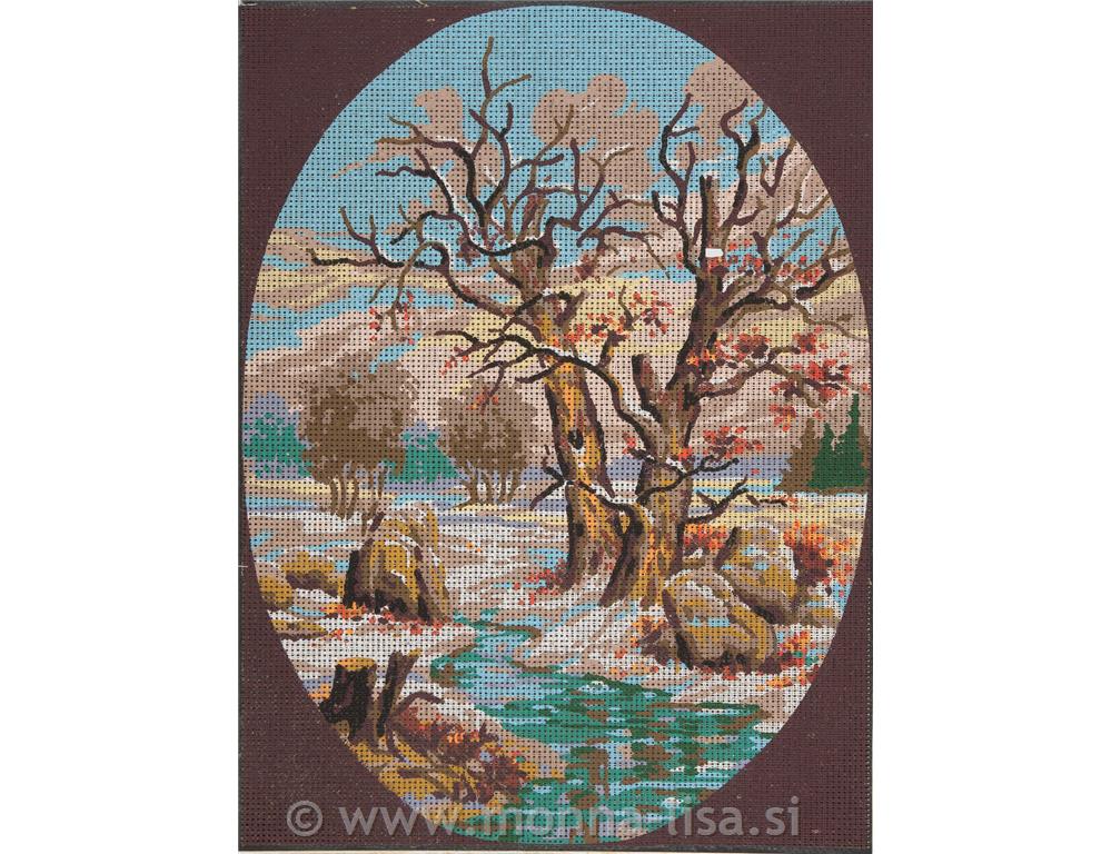 Gobelin s prejicami 40x30 cm