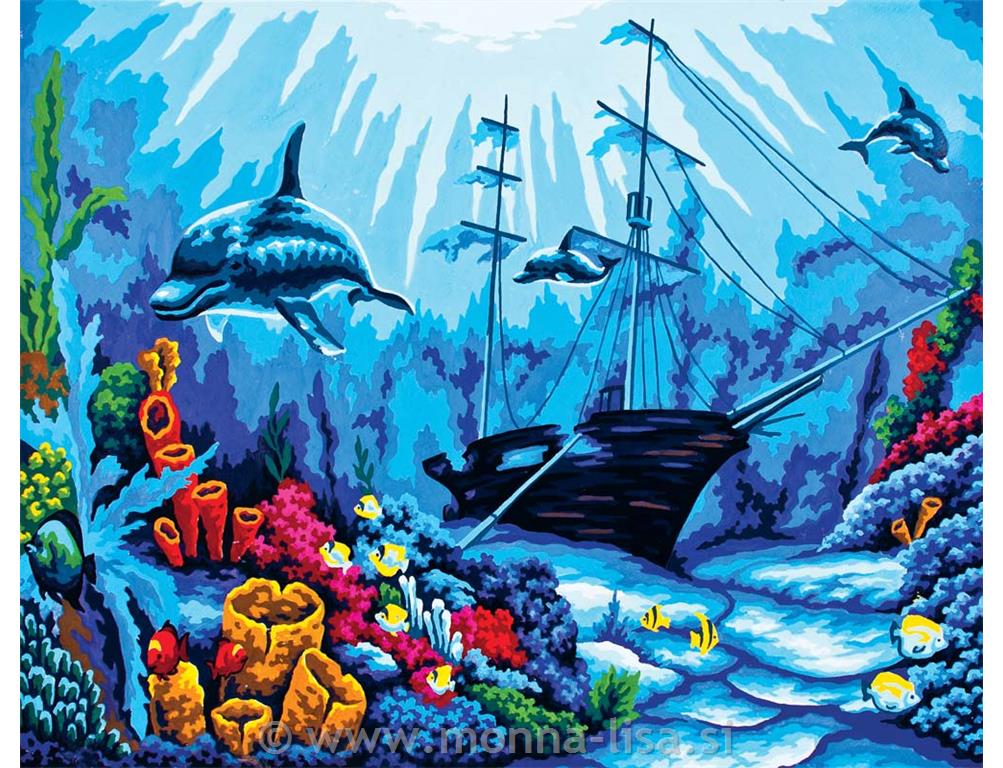 Gobelin s prejicami 50x40cm