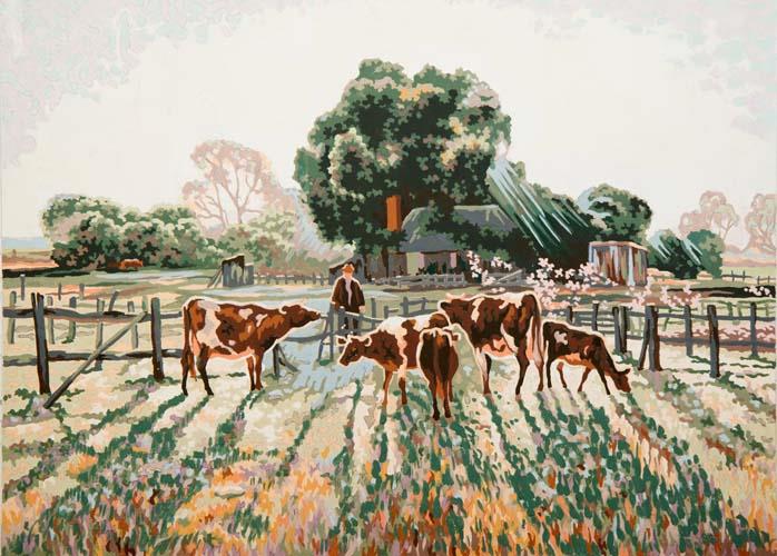 Gobelin s prejicami 40x60 cm