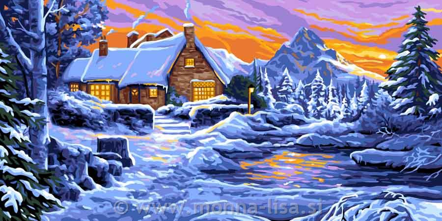 Gobelin s prejicami 50x100 cm