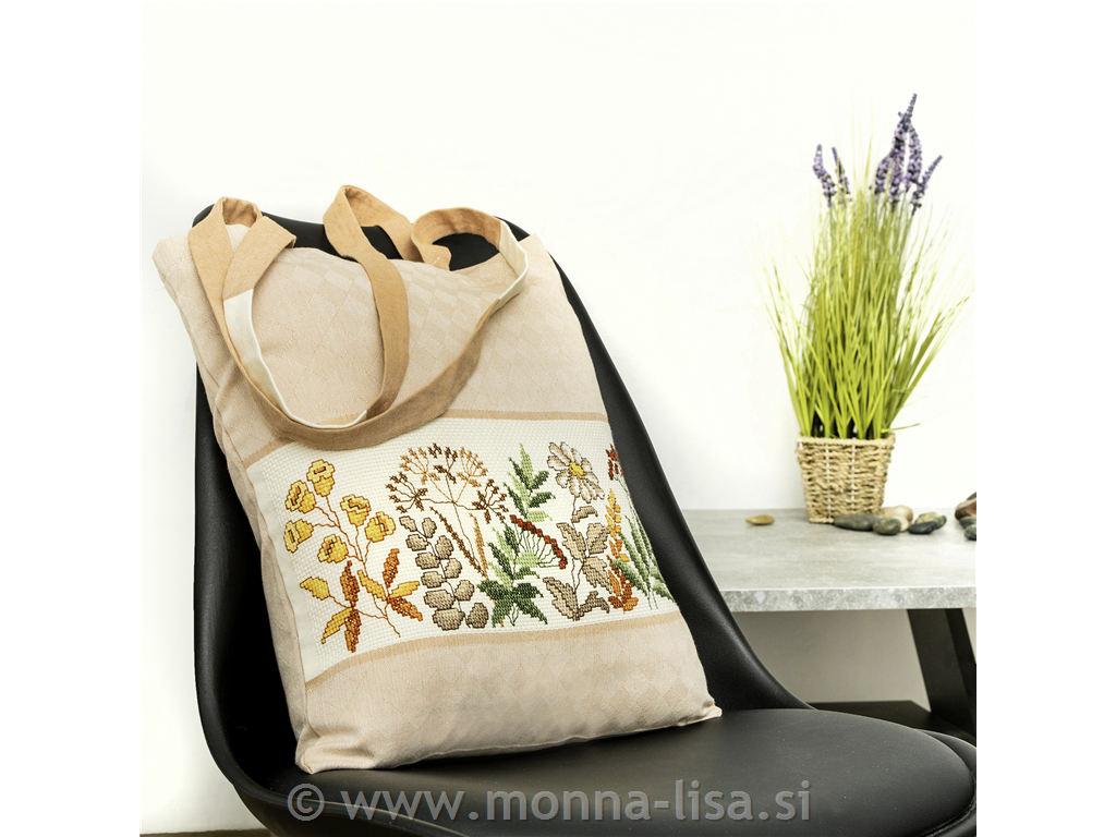 Torba 37x40cm z motivom za vezenje
