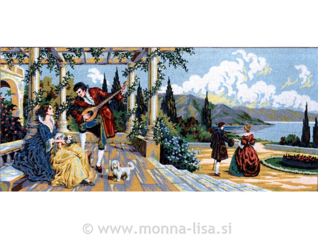 Gobelin s prejicami 50x115 cm