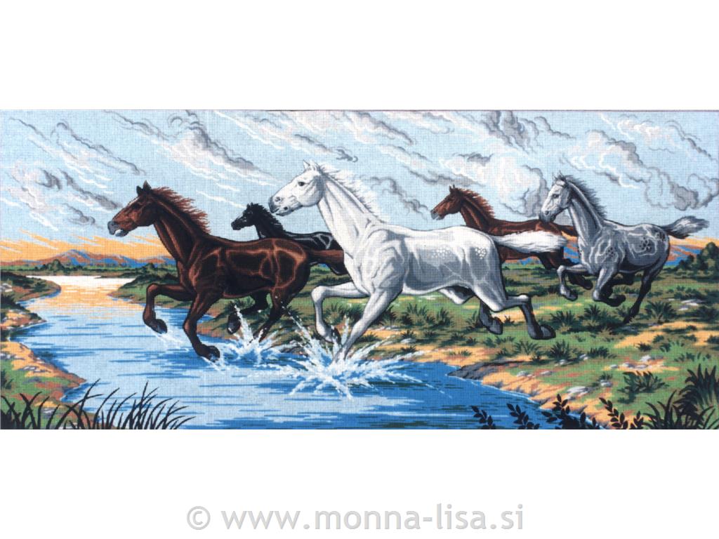 Gobelin s prejicami 50x115 cm