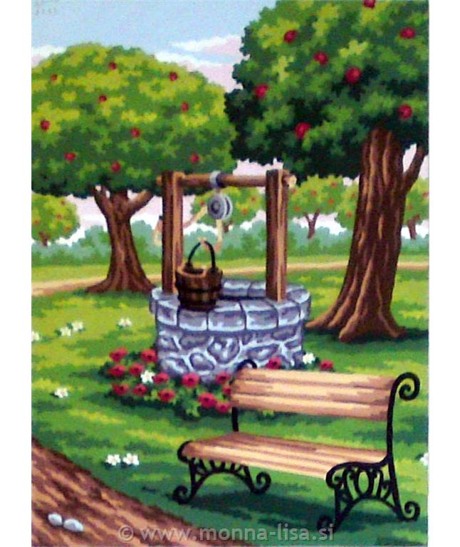 Gobelin s prejicami 30x40 cm
