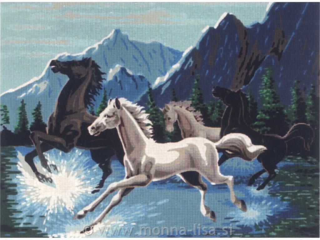 Gobelin s prejicami 35x50 cm