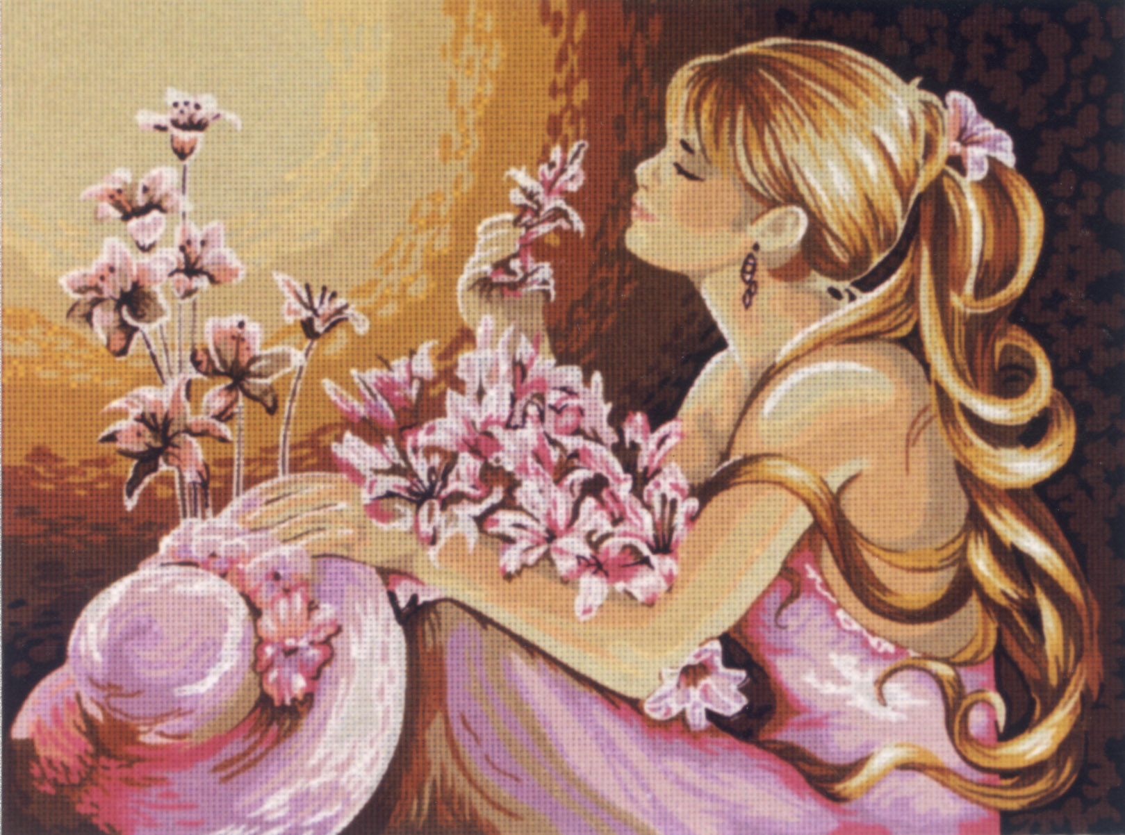 Gobelin s prejicami 35x50 cm