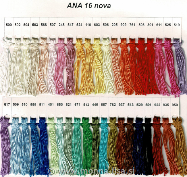 Bombaž ANA NOVA 16/100g