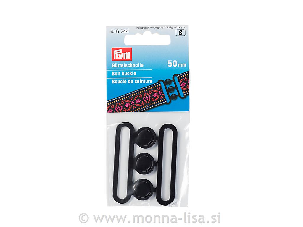 *Zaponka za pasove 50mm črna