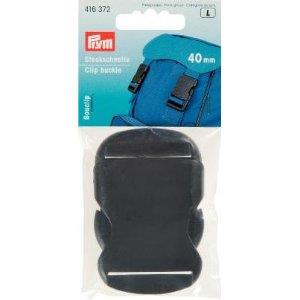 Zaponka za nahrbtnike 40mm/črna - 1 kos
