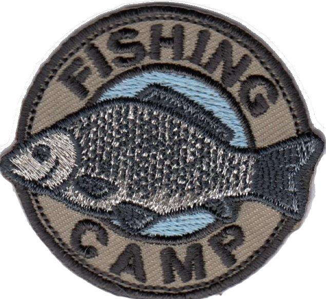 Našitek - Fishing Camp