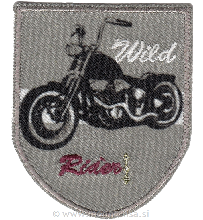 Našitek - Wild rider