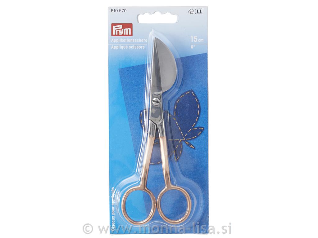 Škarje za izrezovanje aplikacij 15cm