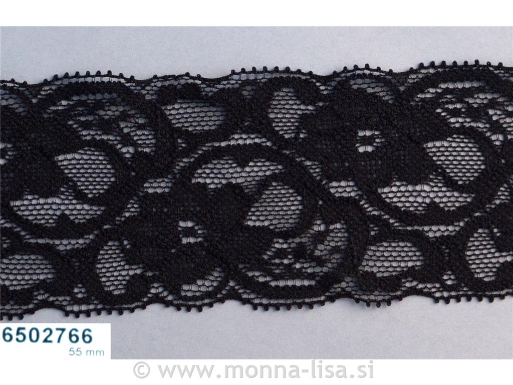 Čipka elastična 55mm / 10m