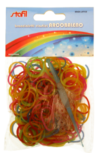 Arcobaleno elastike neonske - mešane