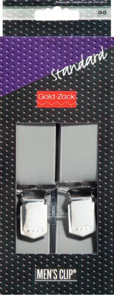 Naramnice za hlače125cm/30mm sive-1 kos