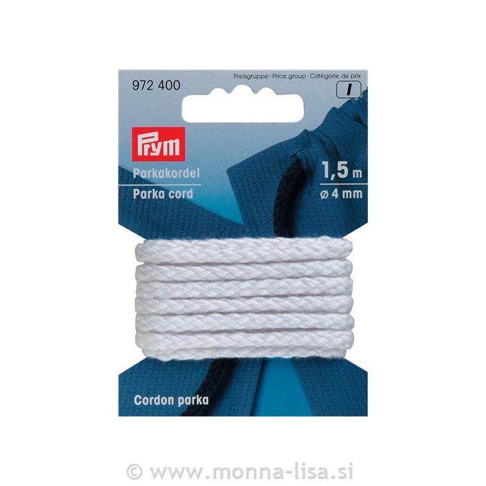 Vrvica 4mm bela/1,5m