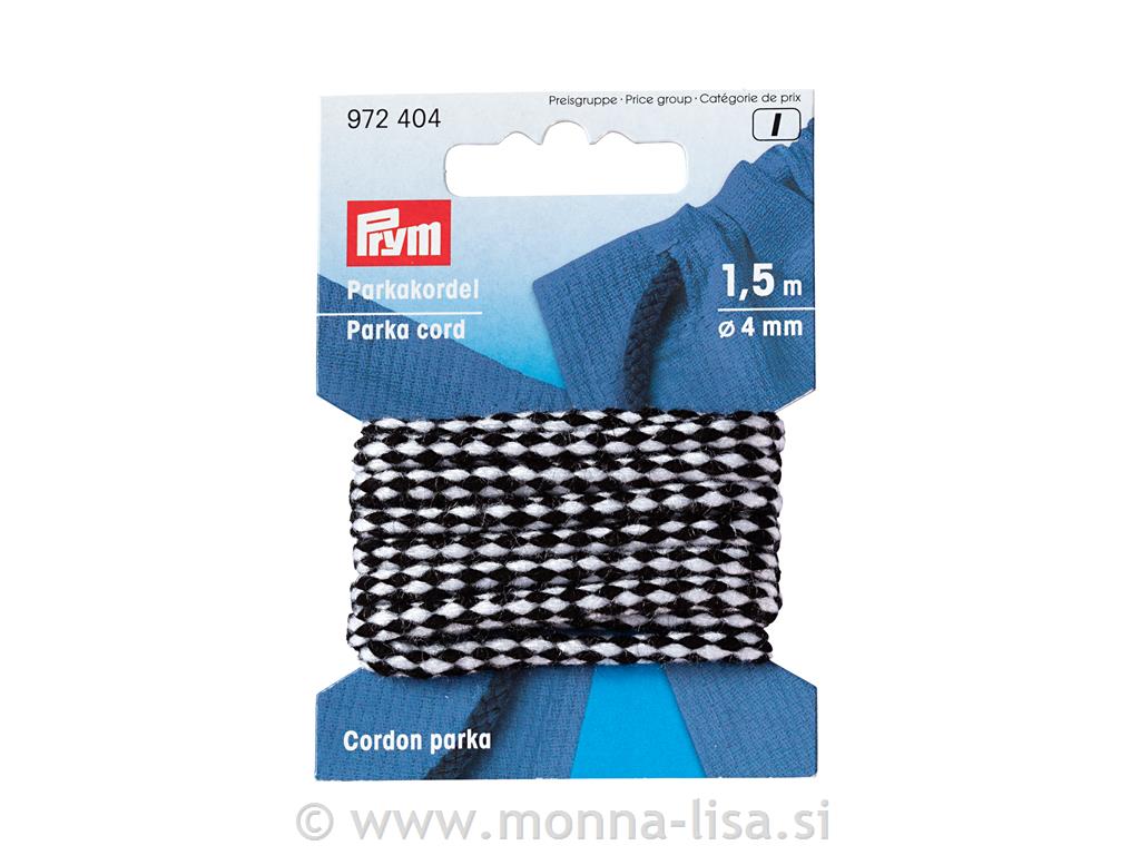 *Vrvica 4mm pisana /1,5m
