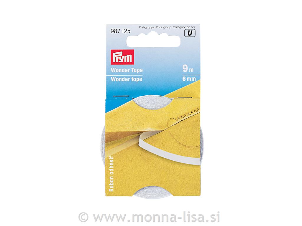 Obojestransko lepljiv trak 6mm/9m