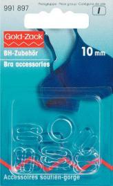 Sponke za nedrčke 10mm - transparent