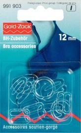 Sponke za nedrčke 12mm - transparent