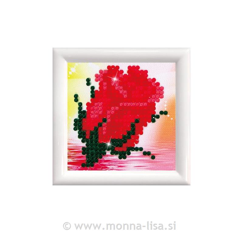 Diamond dotz- vrtnica 7x7cm + okvir