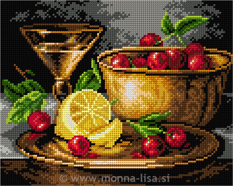 Gobelin s prejicami 22x27,5cm