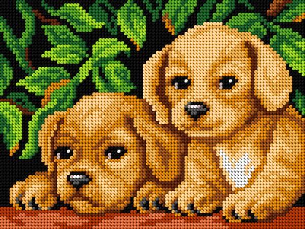 Gobelin s prejicami 16,5x22cm