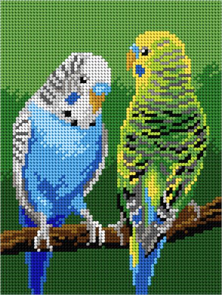 Gobelin s prejicami16,5x22cm