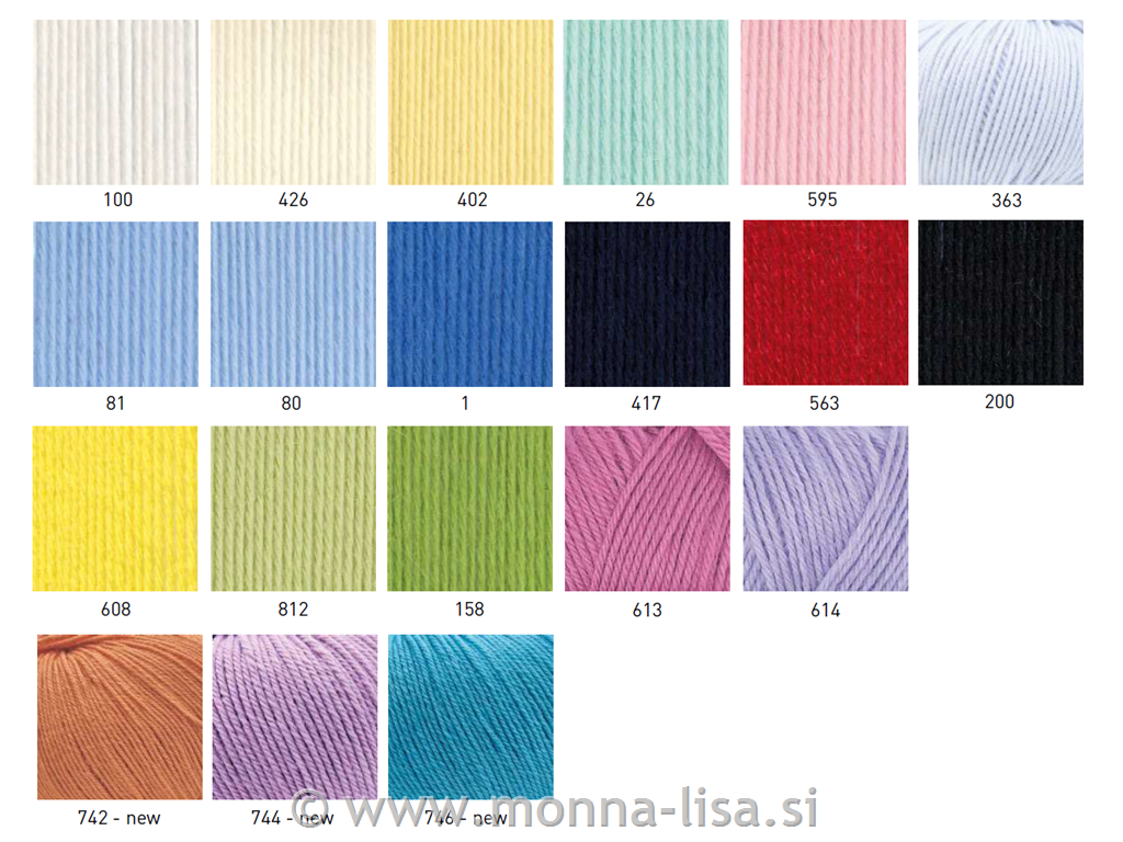 Merino Baby - preja 50g