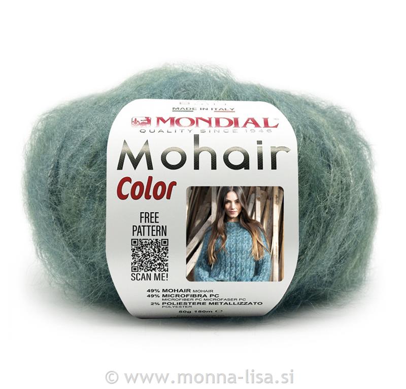 Mohair color - preja 50g